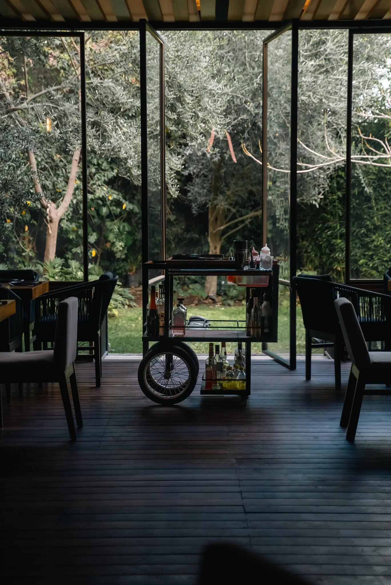 Entrada del restaurante MAHO